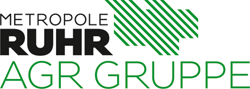 Das Firmenlogo der AGR Gruppe. Das Firmenlogo der AGR Gruppe.