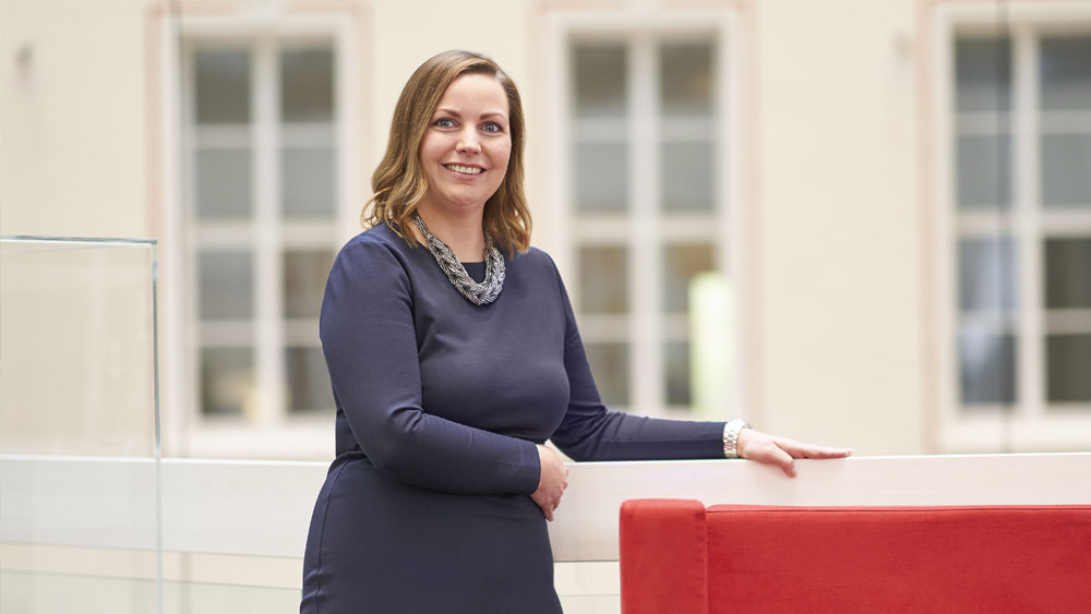 Sybille Rüdig, Juristin im Justitiariat bei der Knappschaft-Bahn-See. Sybille Rüdig, Juristin im Justitiariat bei der Knappschaft-Bahn-See.