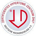 Das Logo von der Deutschen Hochdruck Liga e.V. Das Logo von der Deutschen Hochdruck Liga e.V.