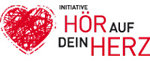Das Logo der Initiative Hör Auf Dein Herz. Das Logo der Initiative Hör Auf Dein Herz.