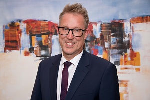 Michael Weberink (Arbeitgebervertreter), alternierender Vorstandsvorsitzender - Foto: KBS/Melanie Garbas Michael Weberink (Arbeitgebervertreter), alternierender Vorstandsvorsitzender - Foto: KBS/Melanie Garbas