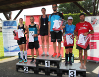 Siegerehrung des Knappschaft-Crosslauf   Siegerehrung des Knappschaft-Crosslauf