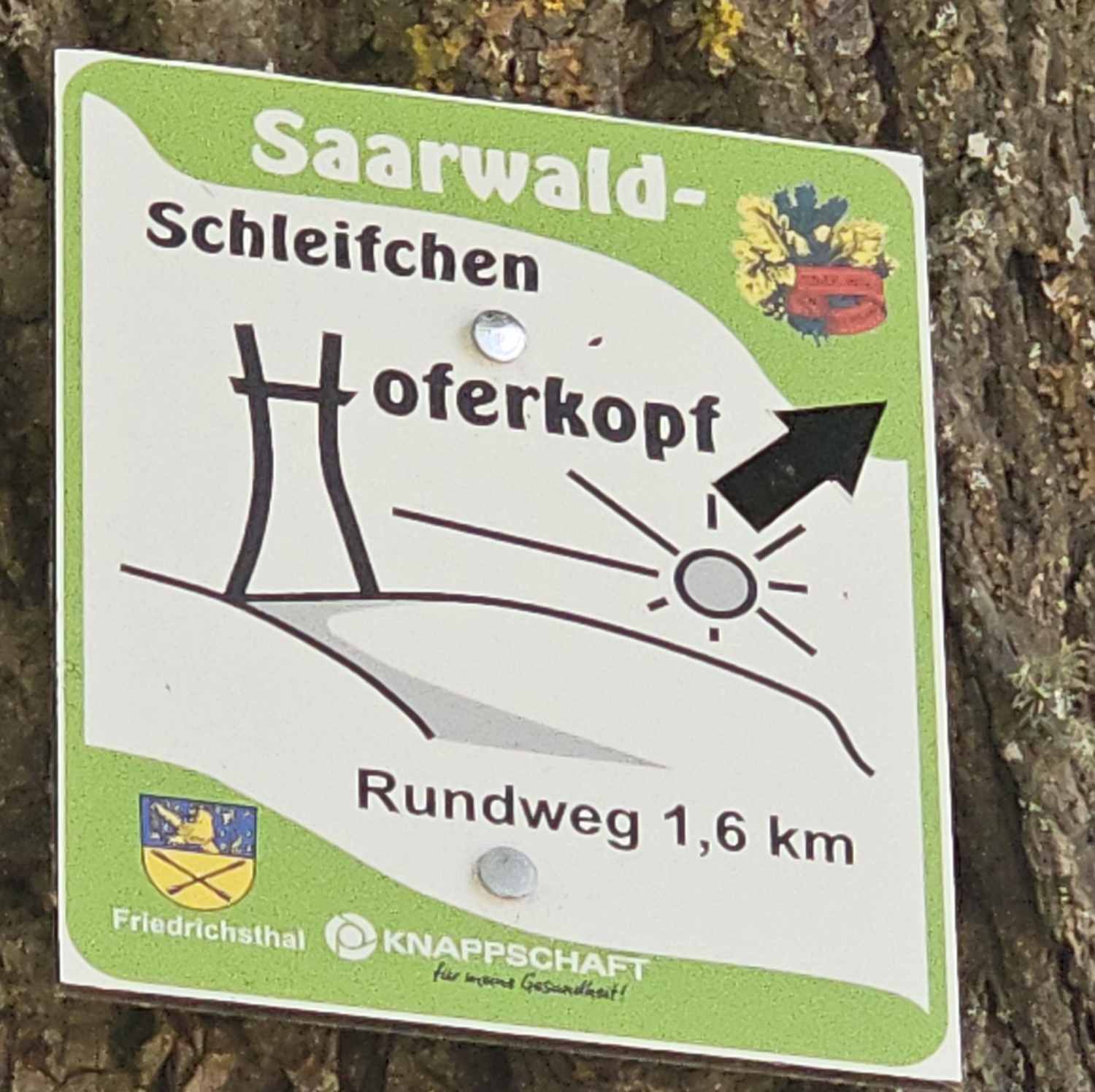 Saarwaldschleifchen Bildstock Saarwaldschleifchen Bildstock