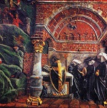 Ein Gemäde, das sich auf die Hinterbliebendenversorgung bgezieht. Ein Gemäde, das sich auf die Hinterbliebendenversorgung bgezieht.