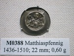 Ein Matthiaspfennig. Ein Matthiaspfennig.